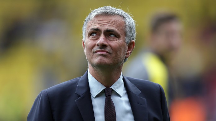Tréner Manchesteru United José Mourinho.