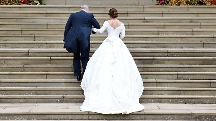 Príchod nevesty do Kaplnky sv. Juraja. 