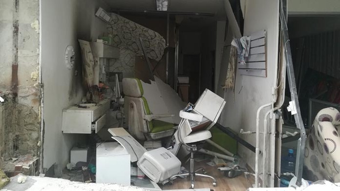 Explózia v pediatrickej ambulancii vo Vrakuni.