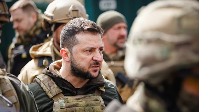 Volodymyr Zelenskyj sľubuje, že vráti ukrajinskú vlajku na Krym