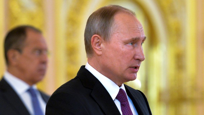 Ruský Vladimír Putin.