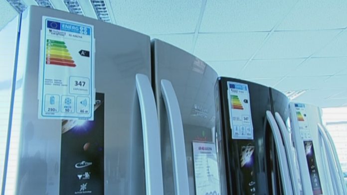 Energetické štítky na spotrebičoch