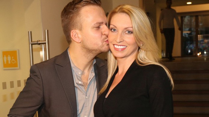 Martin Chodúr s priateľkou Ilonou.