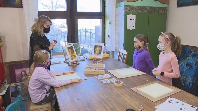 Detská terapia umením