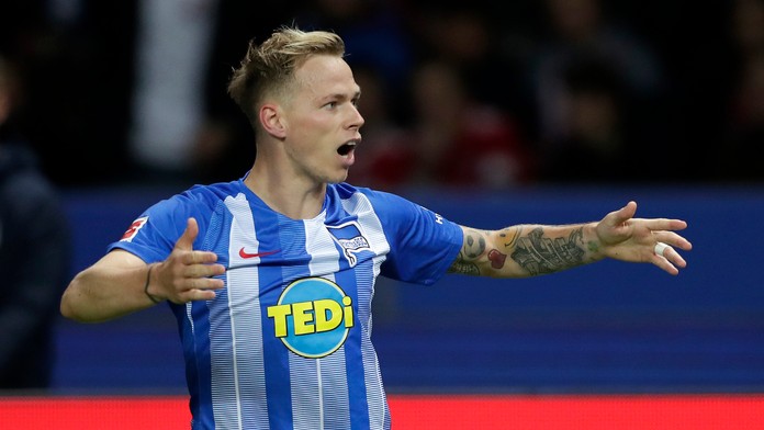 Ondrej Duda sa teší z gólu.