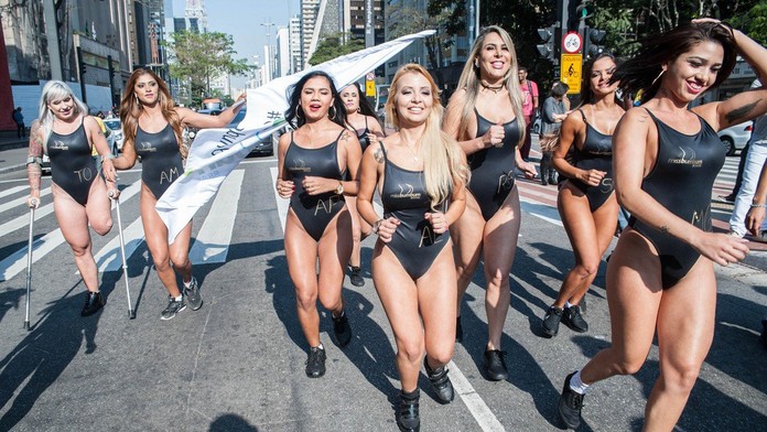 Súťažiace Miss BumBum.