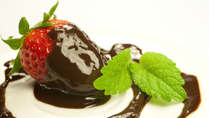 Jahody v čokoláde - ilustračná snímka