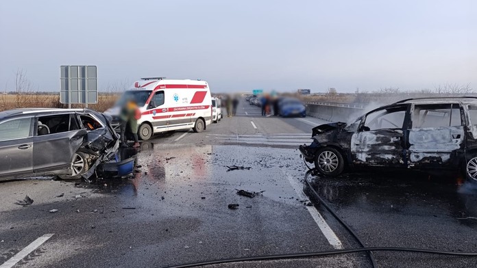 Vážna nehoda na diaľnici D1