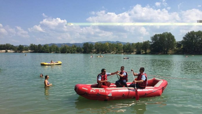 Pátranie po utopenom.