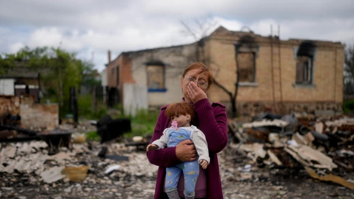 FOTOGALÉRIA: Rok vojny na Ukrajine očami fotografov