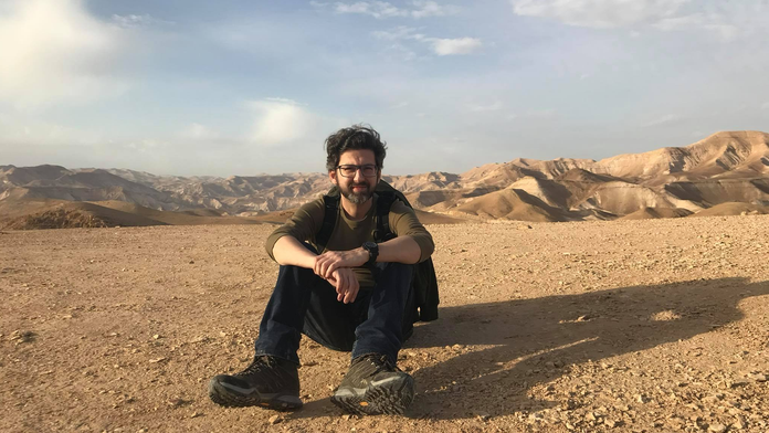 Dávid Polák, Slovák žijúci v Tel Avive.