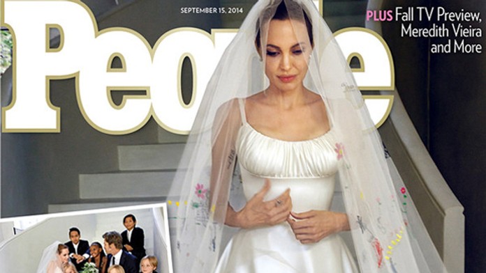 Angelina Jolie bola prekrásna nevesta