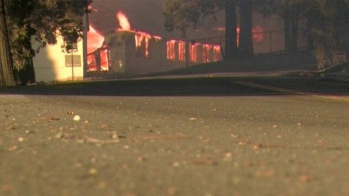 Požiare v Kalifornii.