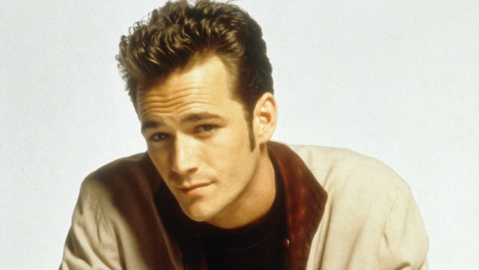 Luke Perry ako Dylan v Beverly Hills 90210.