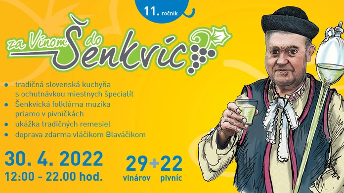 Za vínom do Šenkvíc 2022