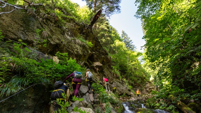Turisti vyhľadávajú ferratu na Martinských holiach