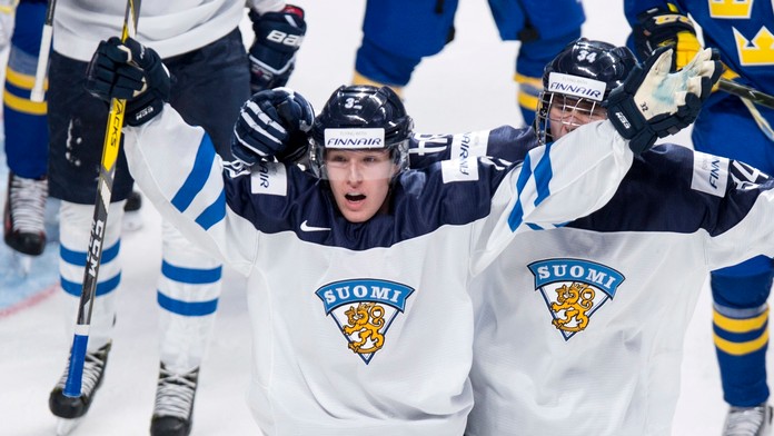 Fínska juniorská reprezentácia.