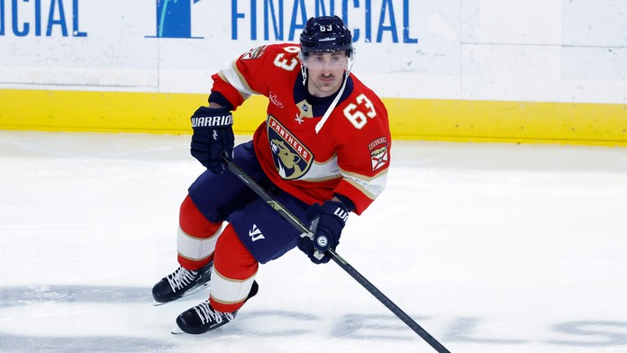 Brad Marchand pri premiére za Floridu
