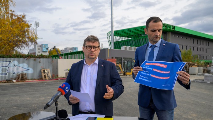 Nezhody okolo výstavby futbalového štadióna v Prešove. Názory dotknutých strán sú rozdielne