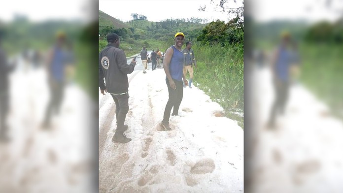 Sneh v Kamerune ľudí prekvapil