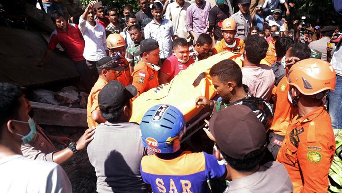 Zemetrasenie v Indonézii.