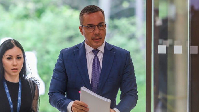 Minister práce Erik Tomáš