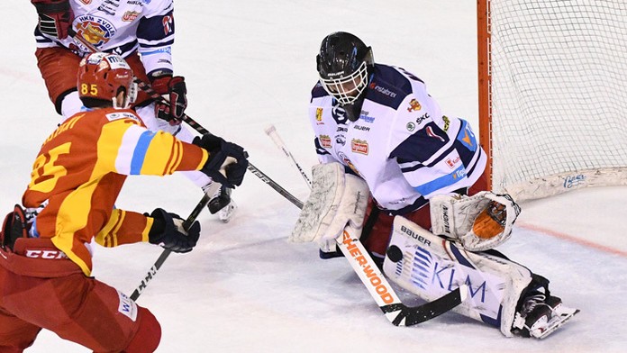 Hokejisti Dukly Trenčín postúpili do finále Kaufland play off Tipsport Ligy 2017/2018.