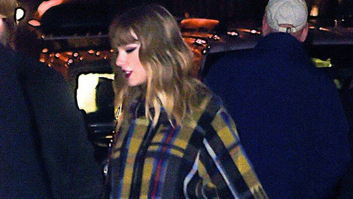 Taylor Swift na verejnosti s priateľom