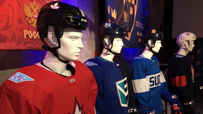 Ukážka dresov na Svetový pohár