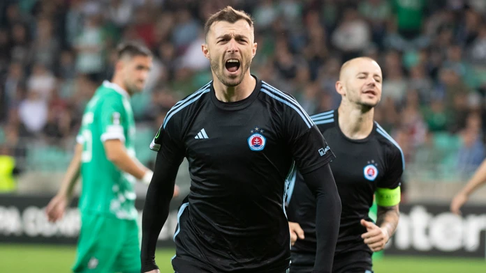 FOTOGALÉRIA: Slovan vezie z Ľubľany dôležité tri body. Takto jeho triumf videli fotografi