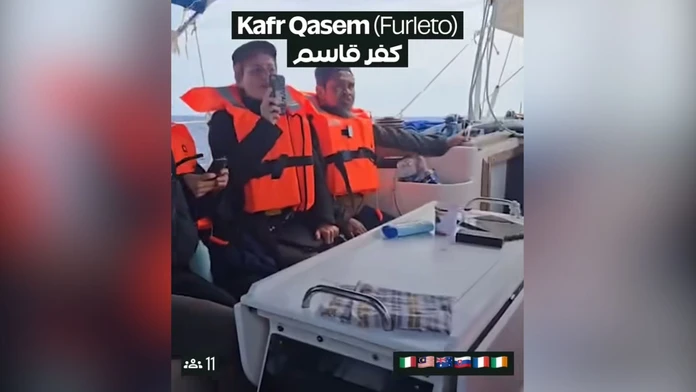 Loď na ktorej je Dáša Raimanová