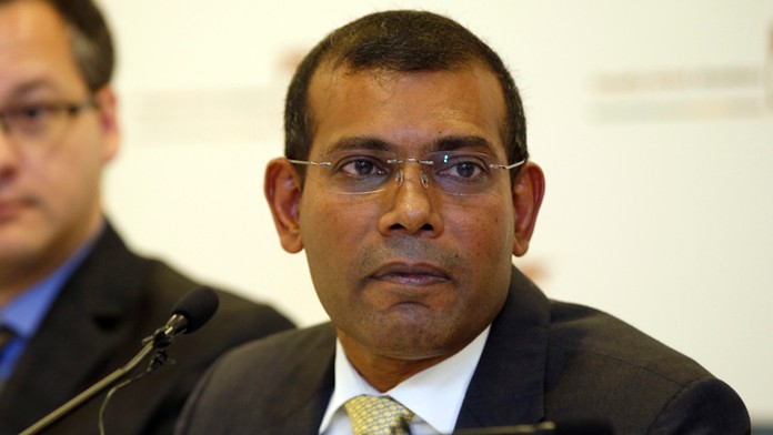 Bývalý maldivský prezident Mohamed Nasheed. 
