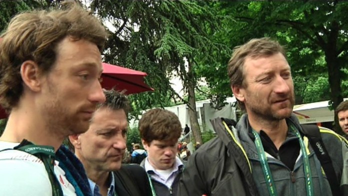 Otec a syn  Mečířovci na Roland Garros.