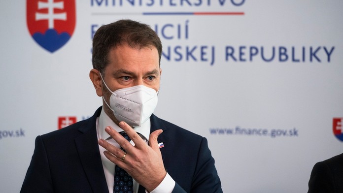 Na snímke  podpredseda vlády SR a minister financií SR Igor Matovič (OĽaNO)..jpg
