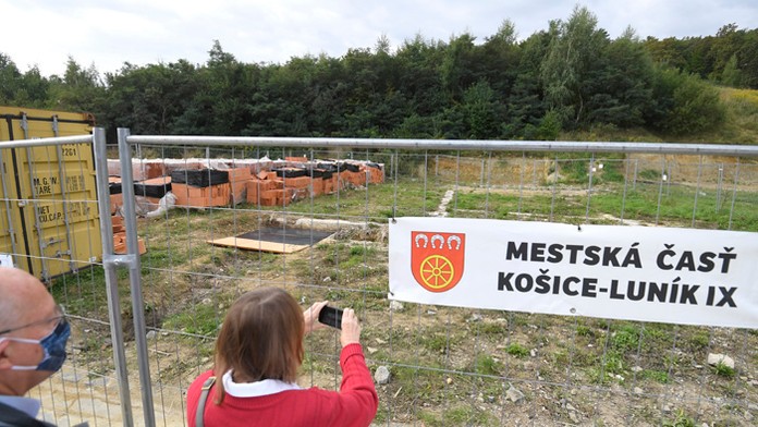 Budúce stavenisko na Luníku IX.
