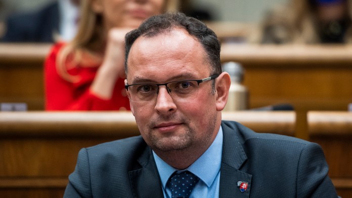 Na snímke poslanec NR SR Martin Čepček.