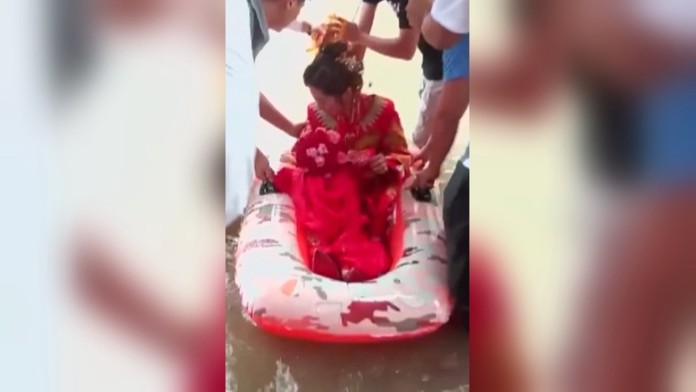 Čínska svadba uprostred tajfúnu