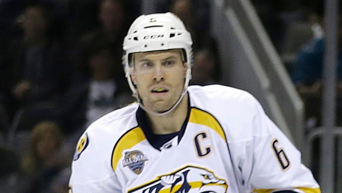 Obranca Nashville Predators Shea Weber.