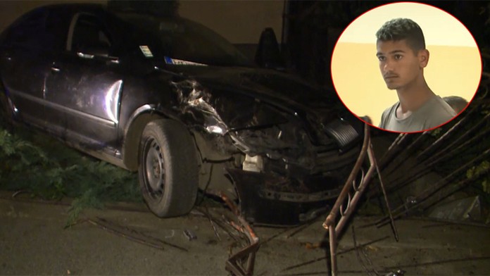 Chlapec (16) ukradol otcovi auto. "Zaparkoval" ho v cudzej záhradke