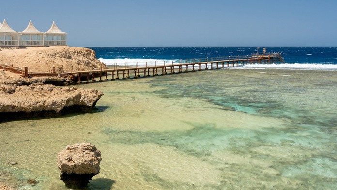 Habiba Beach Resort v Egypte.