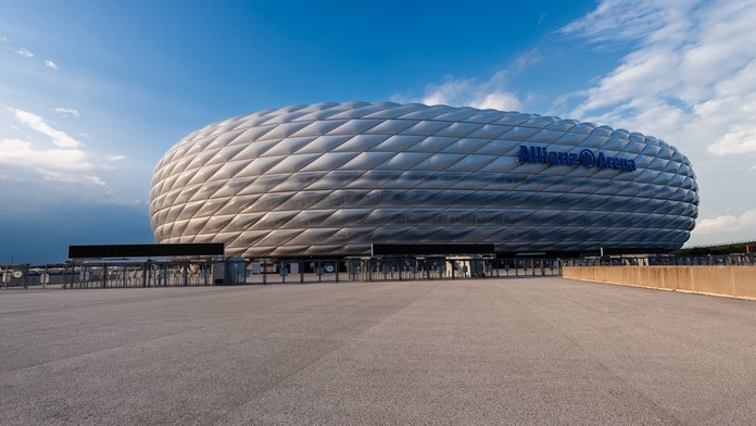 Allianz Arena v Mníchove.
