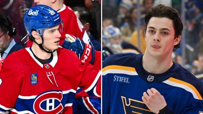 Súboj Dvorský verzus Slafkovský v noci v NHL neuvidíme. Kouč St. Louis vysvetľuje prečo