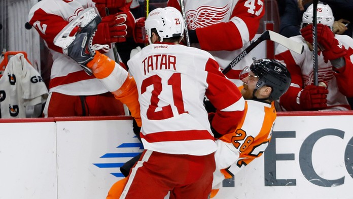 Slovenský hokejista Tomáš Tatar zaznamenal v noci na stredu v súboji zámorskej NHL dva kanadské body za gól a asistenciu.