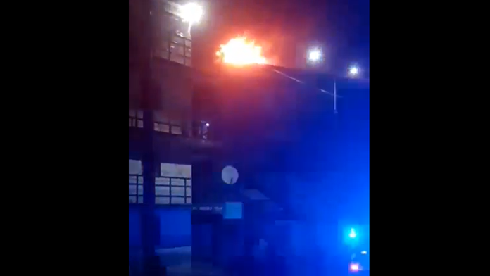 Požiar na Luníku IX.