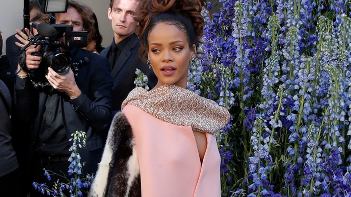 Rihanna v Paríži.