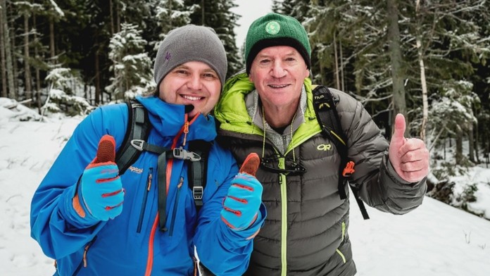 Ján Tribula s Pavlom Ballom