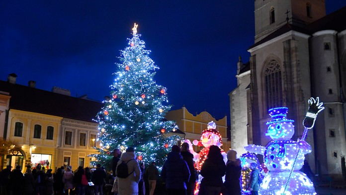 Vianočné trhy v Prešove.