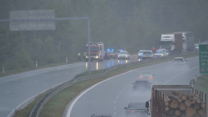 Miesto, kde sa nehoda stala.