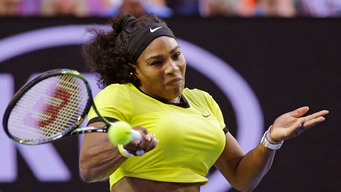 Serena Williamsová na Australian Open.