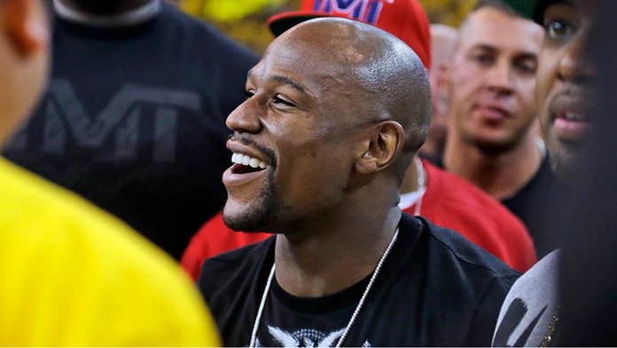 Boxer Floyd Mayweather.